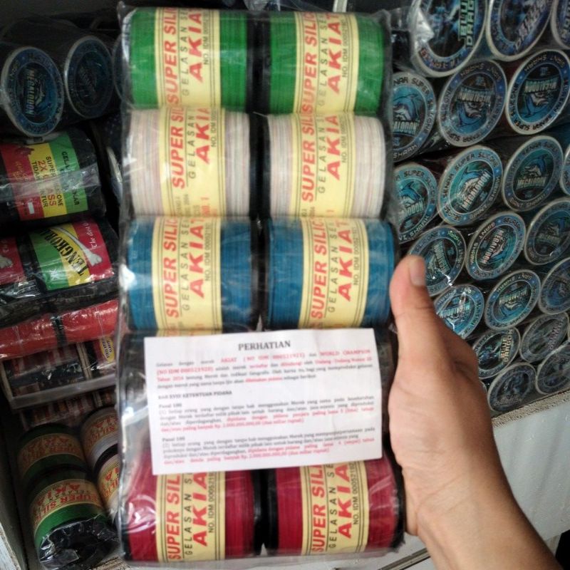 gelasan akiat asli dapat 10 pcs