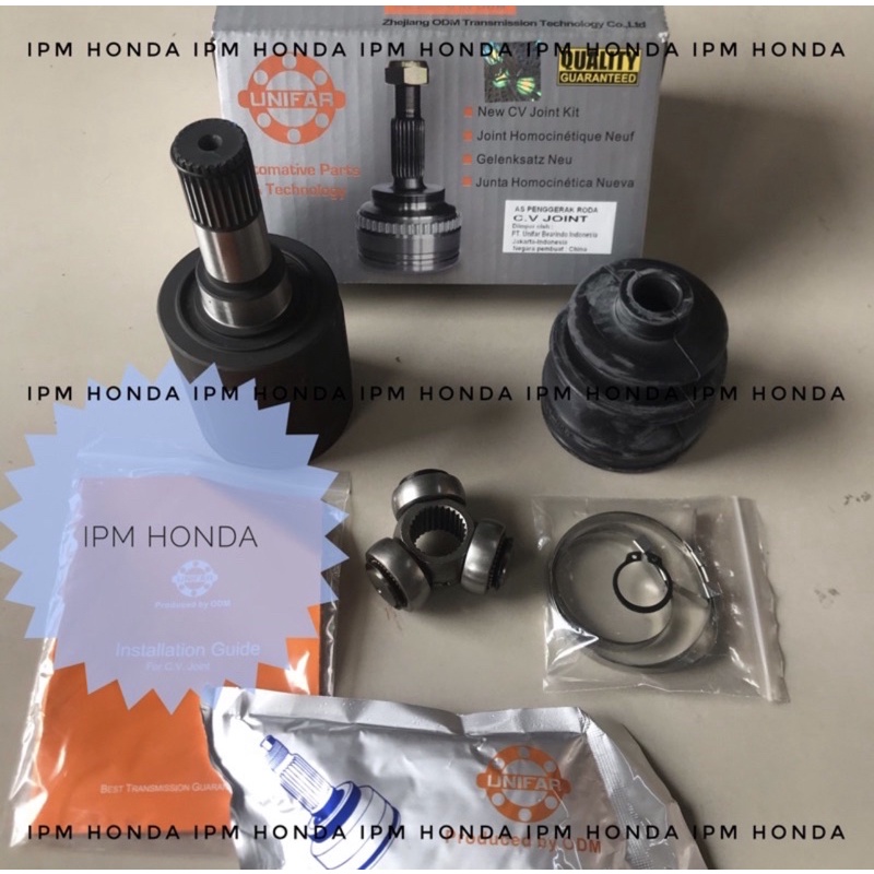 S04 CV Joint AS Roda Dalam Kanan atau Kiri Honda Civic Ferio 1996 - 2000 City Z 1996 - 2002