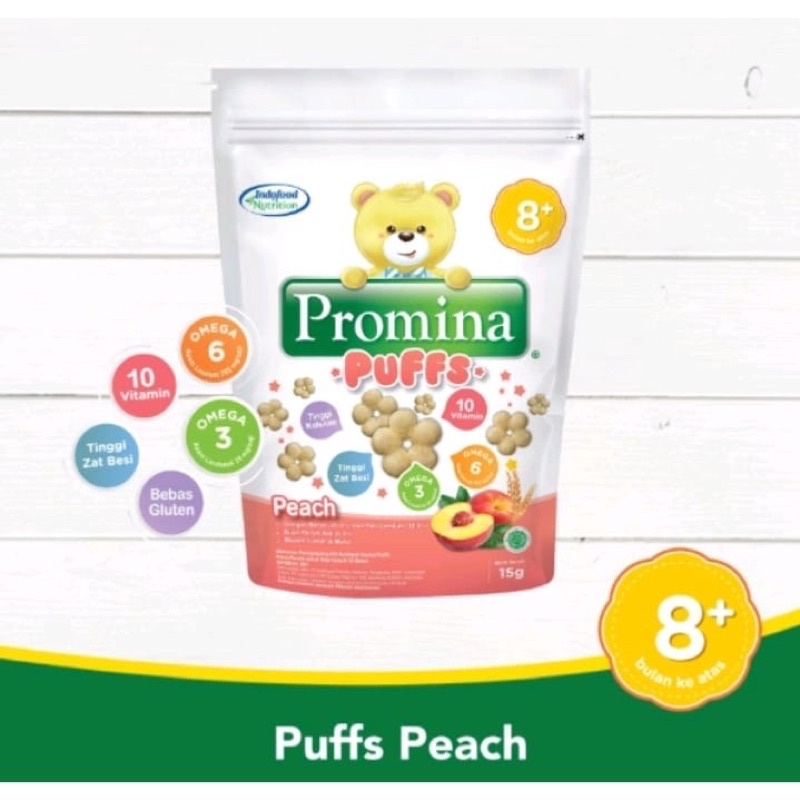 PROMINA Puffs 8+ All Varian (Puff Snack Cemilan Biskuit Bayi) Termurah dan terbaik &gt;