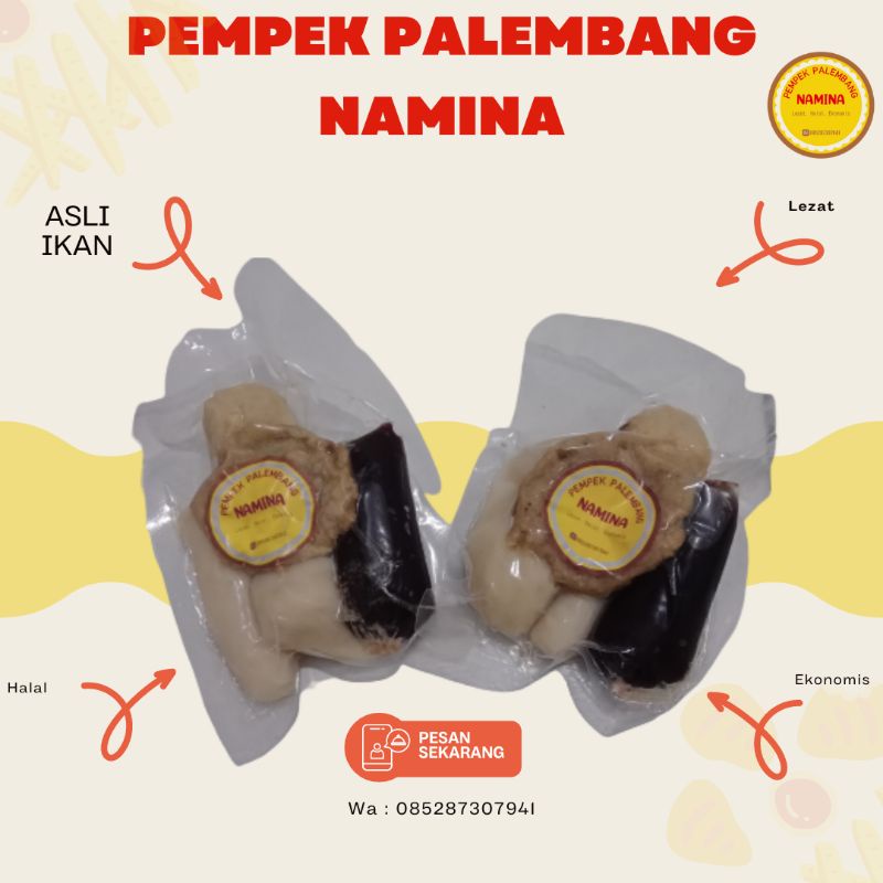 

Pempek Pelembang Asli Ikan Tenggiri