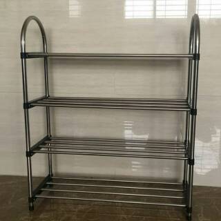 Rak sepatu stainless steel import susun 4 Shopee Indonesia Rak sepatu stainless steel import susun 4 Shopee Indonesia