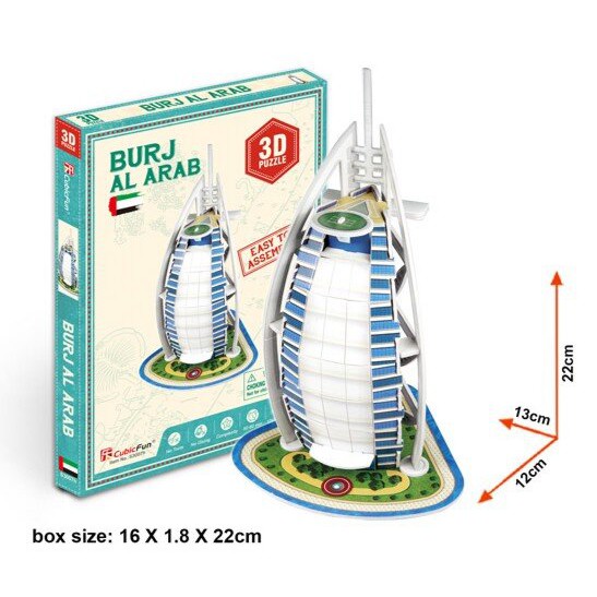 3D Puzzle CubicFun Mini Mainan Anak