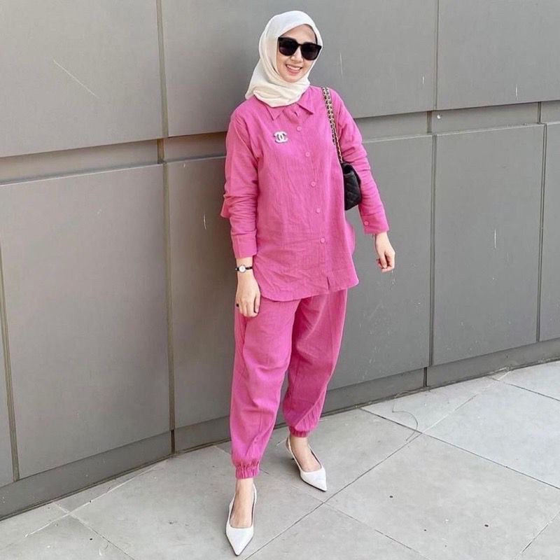 1KG MUAT 3SET | RIRA DAILY SET DUMA HITS OOTD SELEBGRAM SETELAN ATASAN CELANA FASHION TERKINI WANITA MUDA