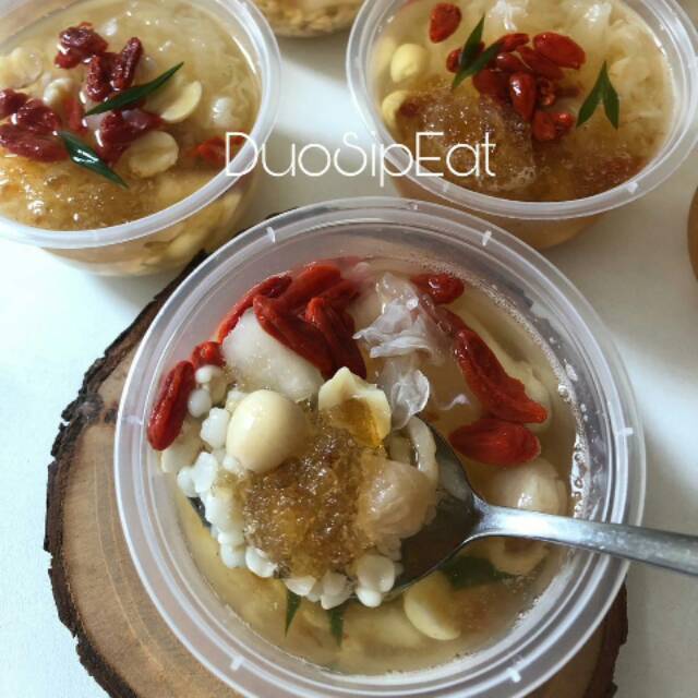 

Peachgum dessert ----- 400ml