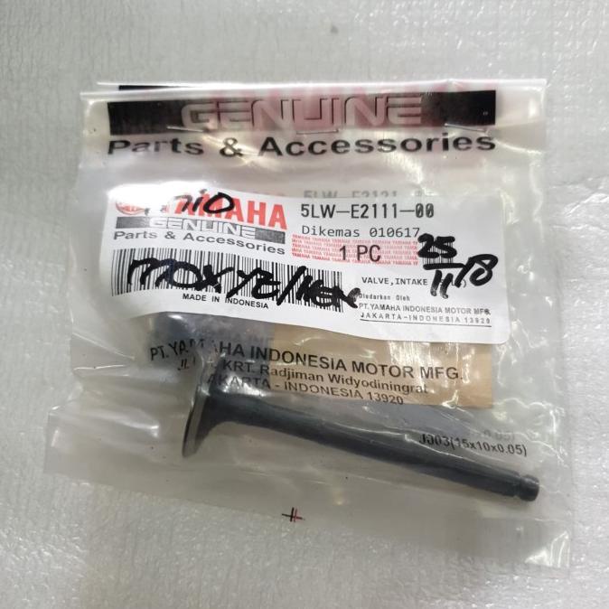 Payung Klep Set Mio In Ex 5LW-E2111-00 5LW-E2121-00 ORISINIL YAMAHA reim07