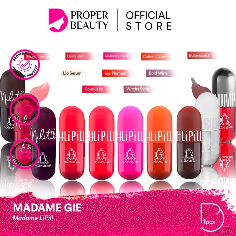 LIPPIL MADAMGIE LIPTINT MURAH ORIGINAL WATERPROF