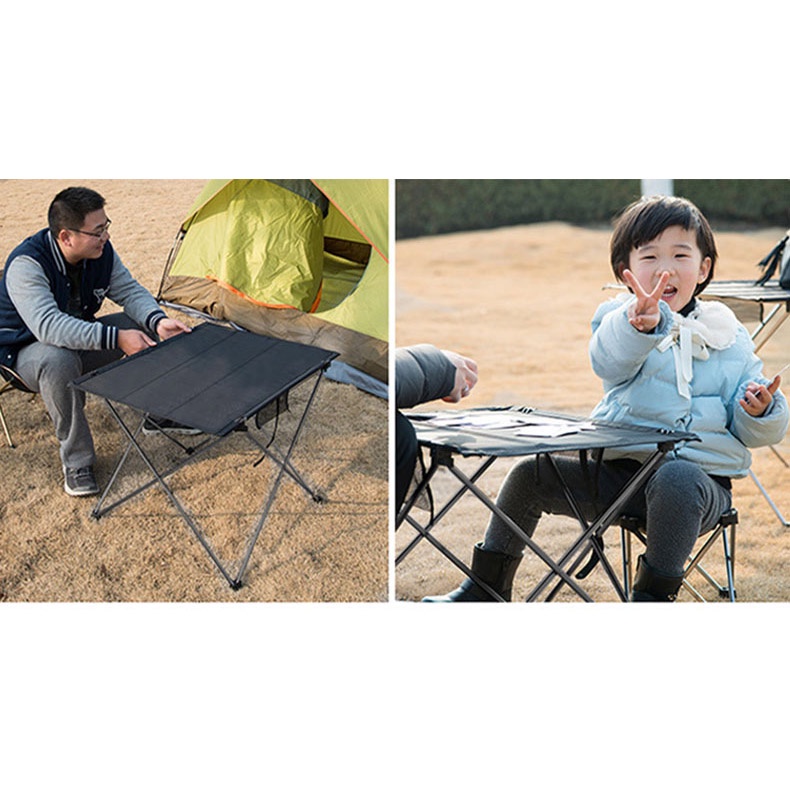 Meja Lipat Piknik Foldable Portable Ultralight Table 56.5 x 40.5 x 41 cm