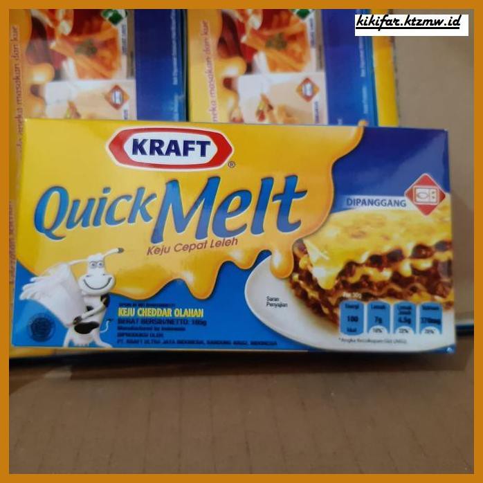 

Ujekujek- Keju Kraft Quickmelt 165Gr -Original.