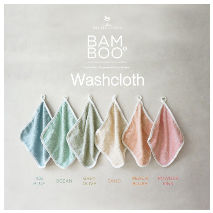 1 PCS Little Palmerhaus Wash cloth wash cloth saputangan bayi washcloth SBC