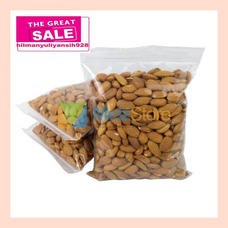 

S50Mra Kacang Almond Mentah Kupas Utuh Raw Whole Blue Diamond 500Gr Ret05Vh