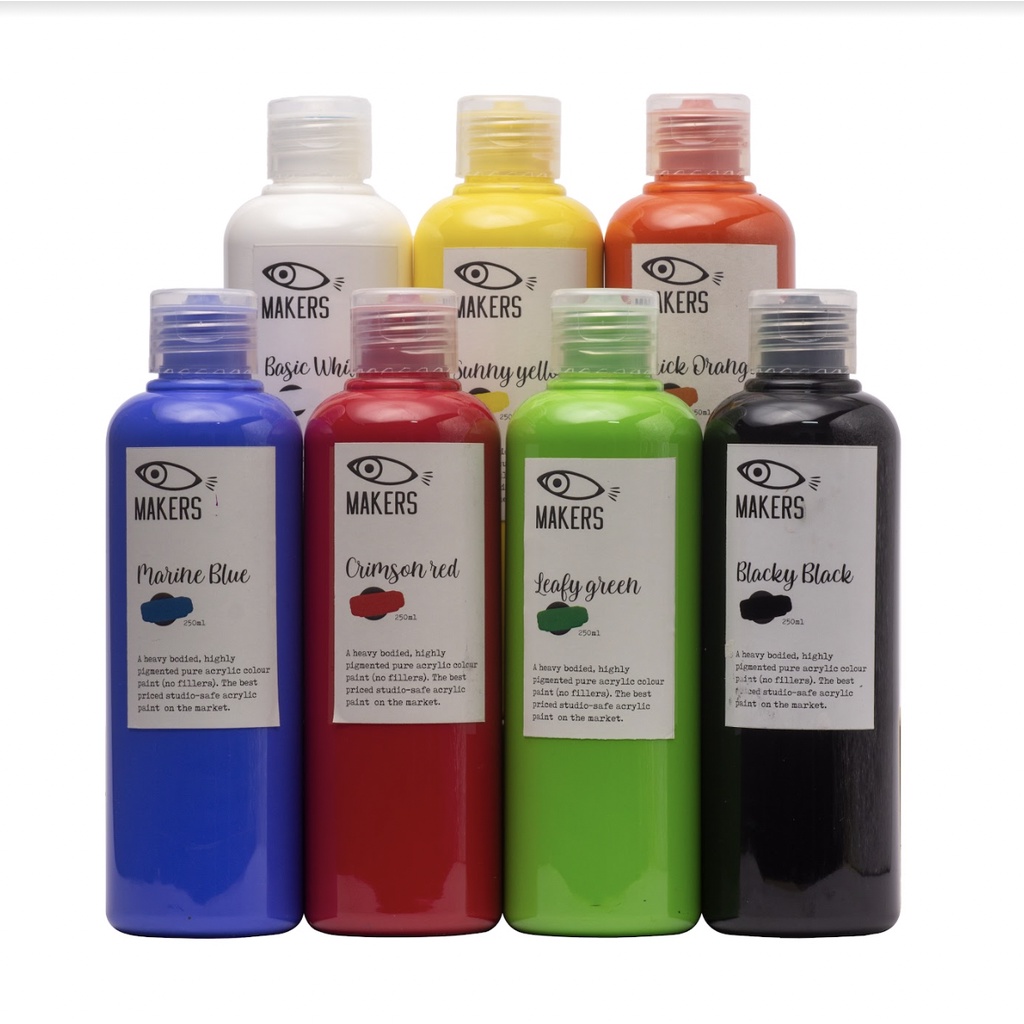 

Acrylic Paint Set of 7 by MAKERS