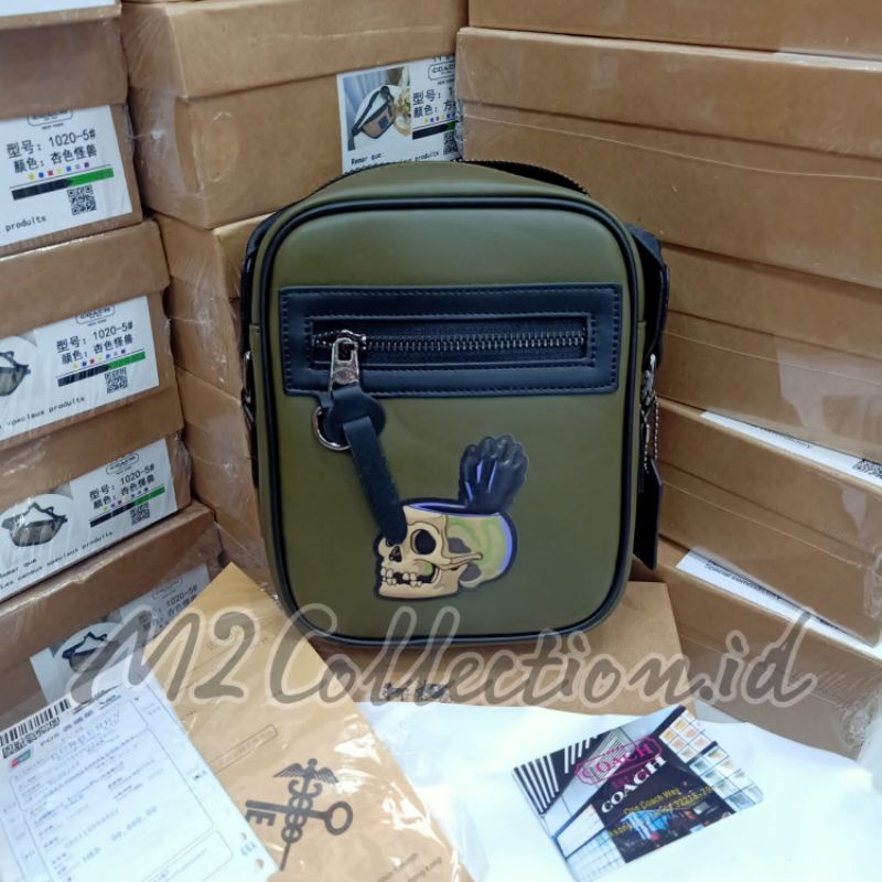 Tas Selempang COACH Messenger Crossbodybag Mirror Quality