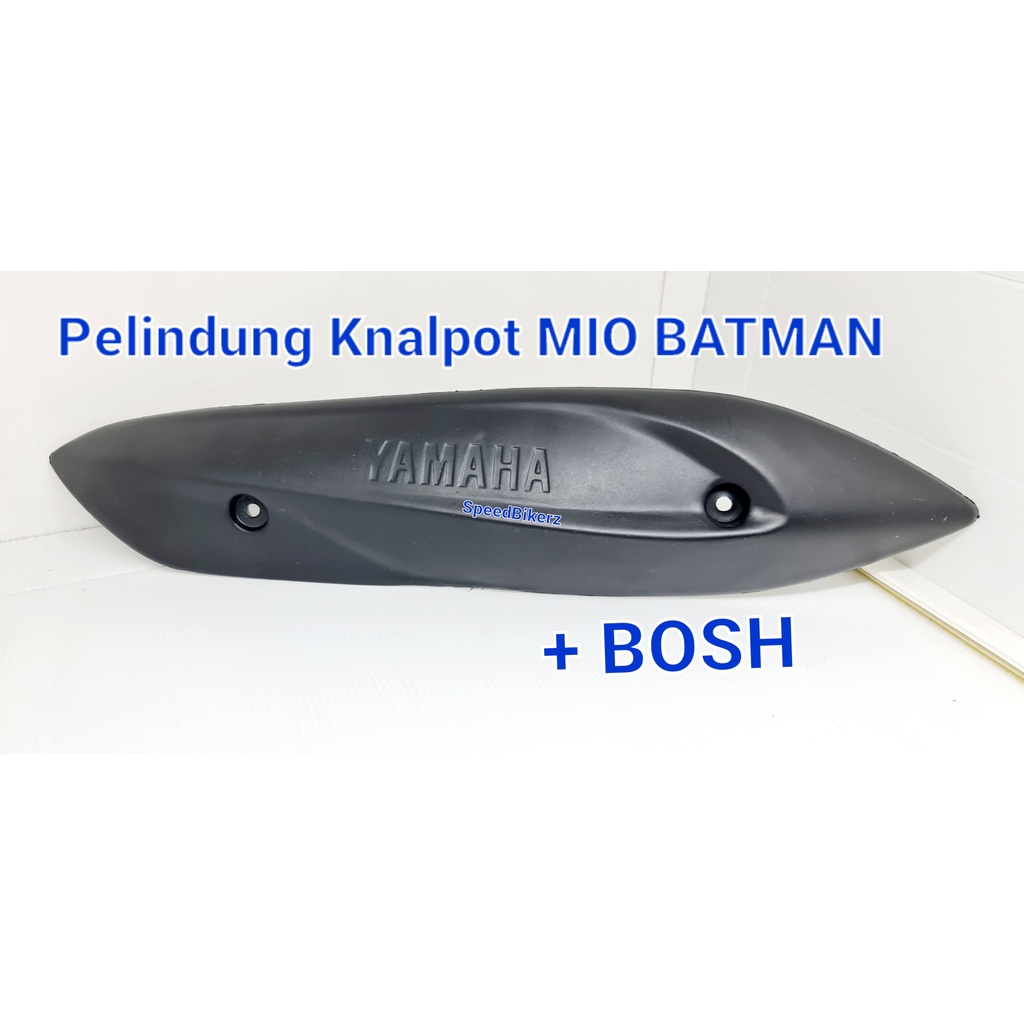 Cover Tameng Tutup Knalpot Mio Batman Mio Sporty Mio soul Mio Smile 2011 2012 2013