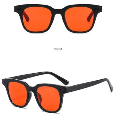 PL-WW004  Kacamata Pria/Wanita Sunglasses Korean Fashion Small Candy Color KM02a-PL-WW004-Red