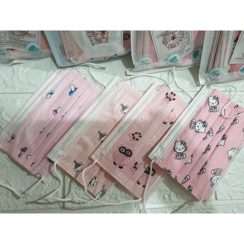 MASKER ANAK 3PLY  ISI 10pcs IMPORT