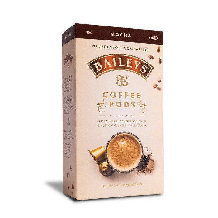 

(BISA COD) Baileys Coffee Capsules by Podista - Nespresso compatible - Mocha