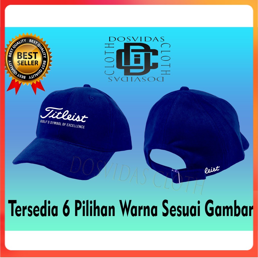 Topi Baseball TITLEIST keren TITLEIST GOLF BERKUALITAS  Pria Wanita TITLEIST GOLF COD