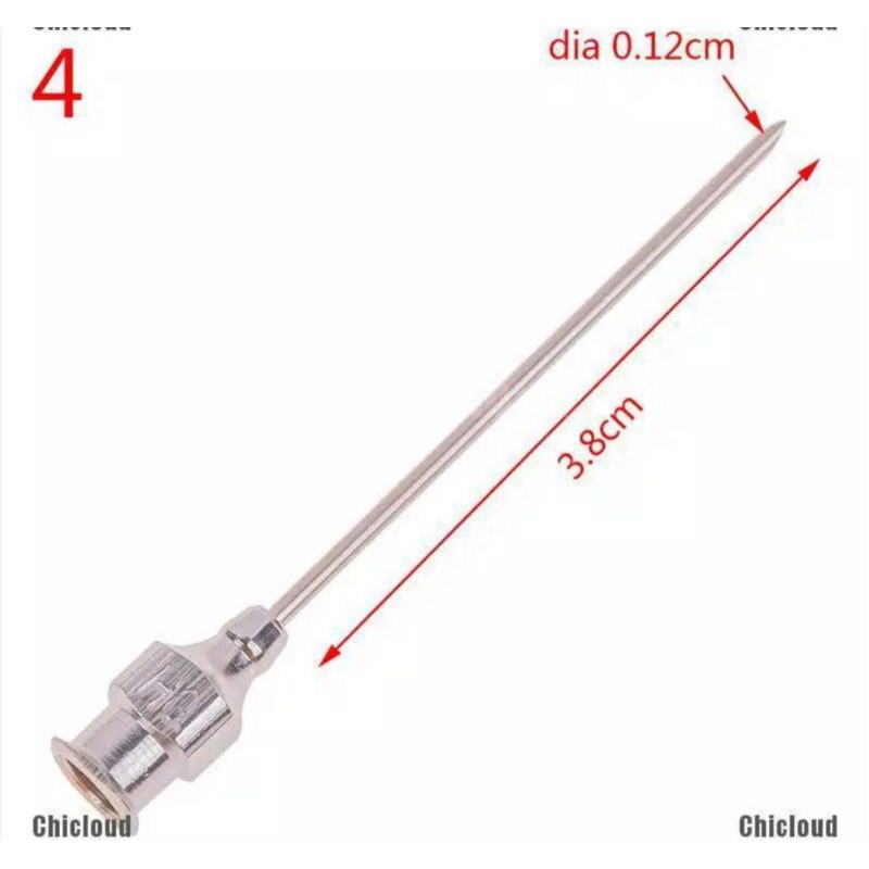 Jarum suntikan stainles bukan socorex jarum suntik vaksin ayam unggas sapi domba