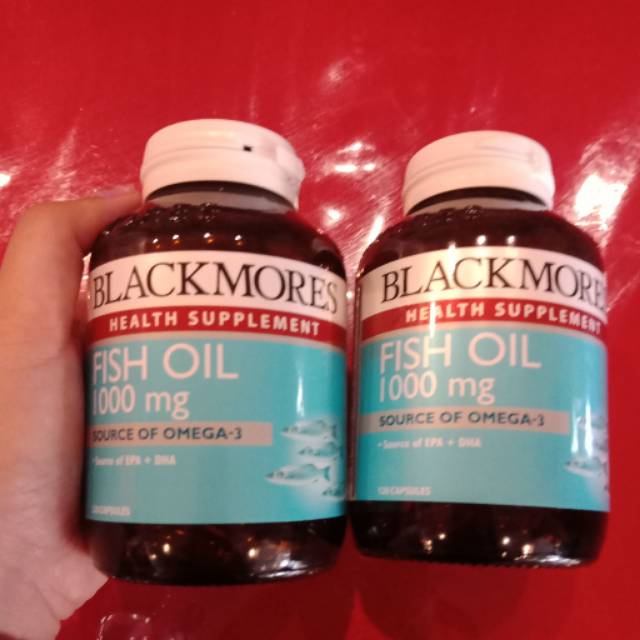 BLACKMORES FISH OIL 1000Mg