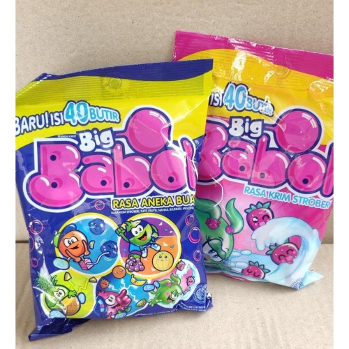 

Big Babol kemasan sack 132g