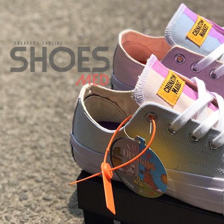 へ sepatu convers berubah warna converse Bunglon chinatown market Sneakers Ganti Warna size 36 - 43 ↺