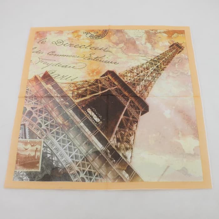 Decoupage Napkin - Tissue Decoupage 2Ply CT-Paris Le Directeur