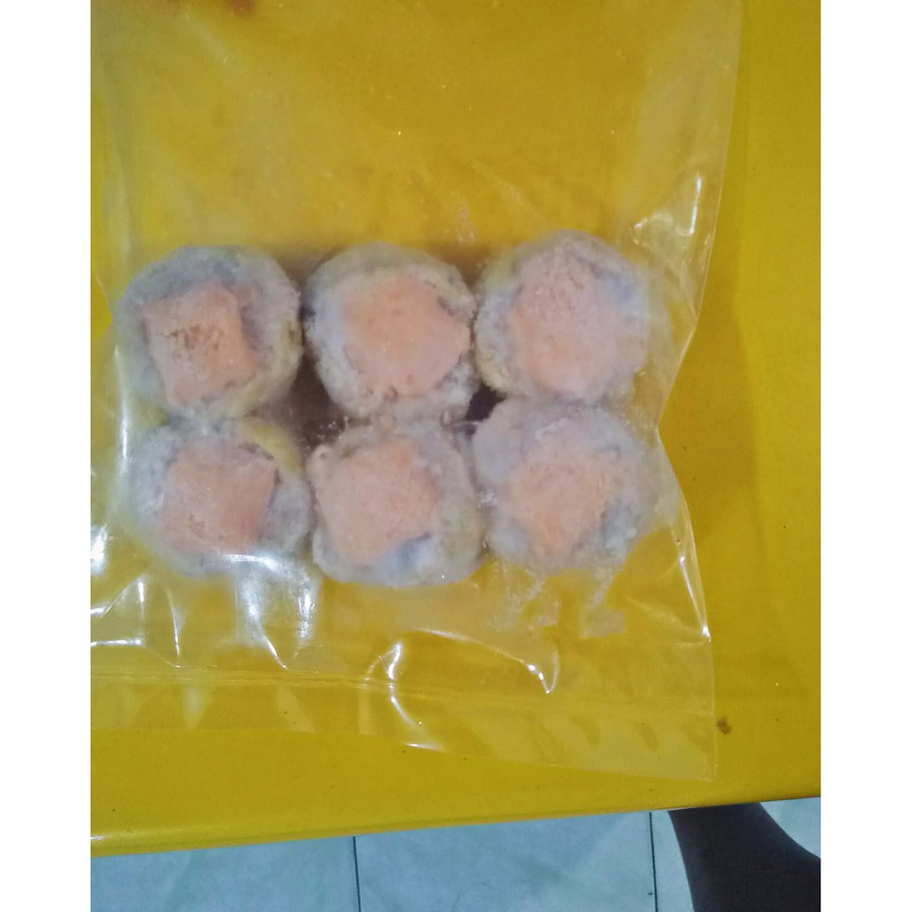 

Repack Isi 6 pcs Siumay Telur Asin by SKS Dimsum / Duck King Group