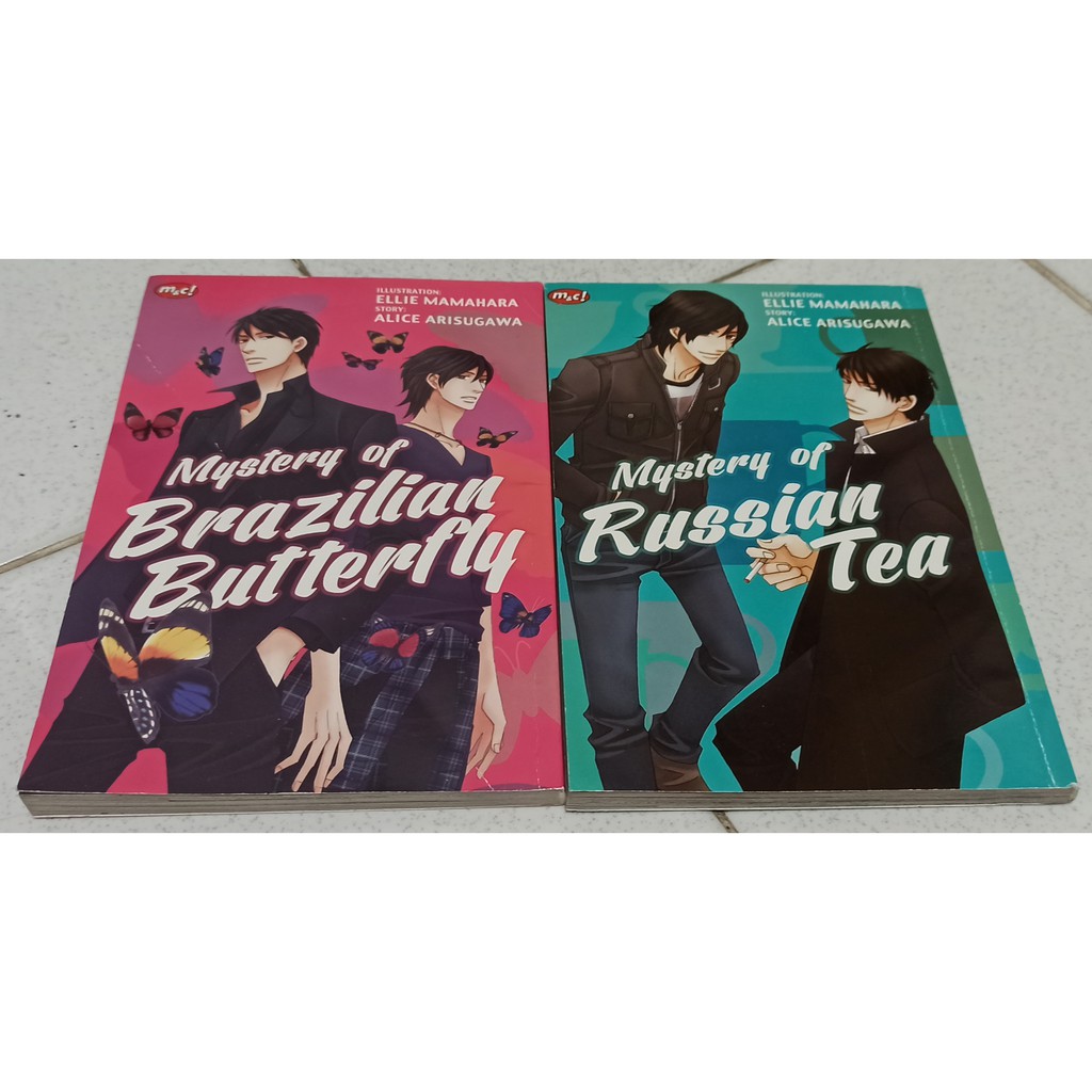 Komik - Mystery of Brazillian Butterfly & Mystery of Russian Tea - Buku Murah Cuci Gudang Buku Bekas