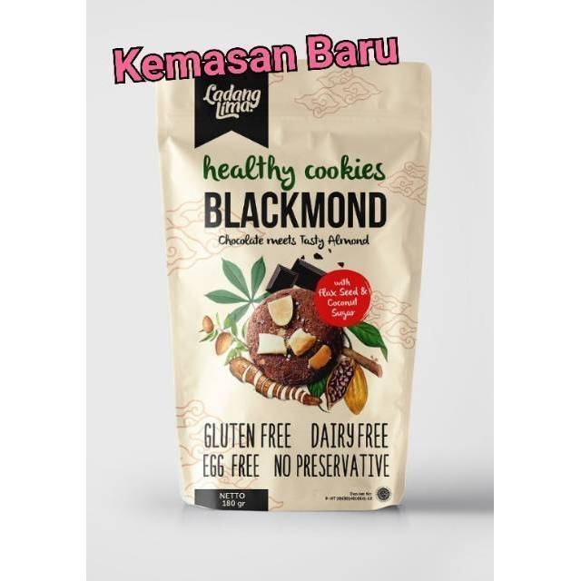 Blackmond Cookies Ladang Lima Asi Booster Diet 180gr