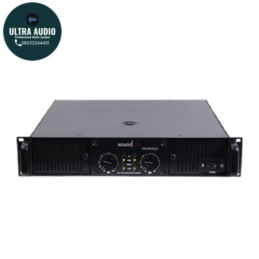 SoundLab RX4000 / RX 4000 / RX-4000 Power Amplifier ORIGINAL