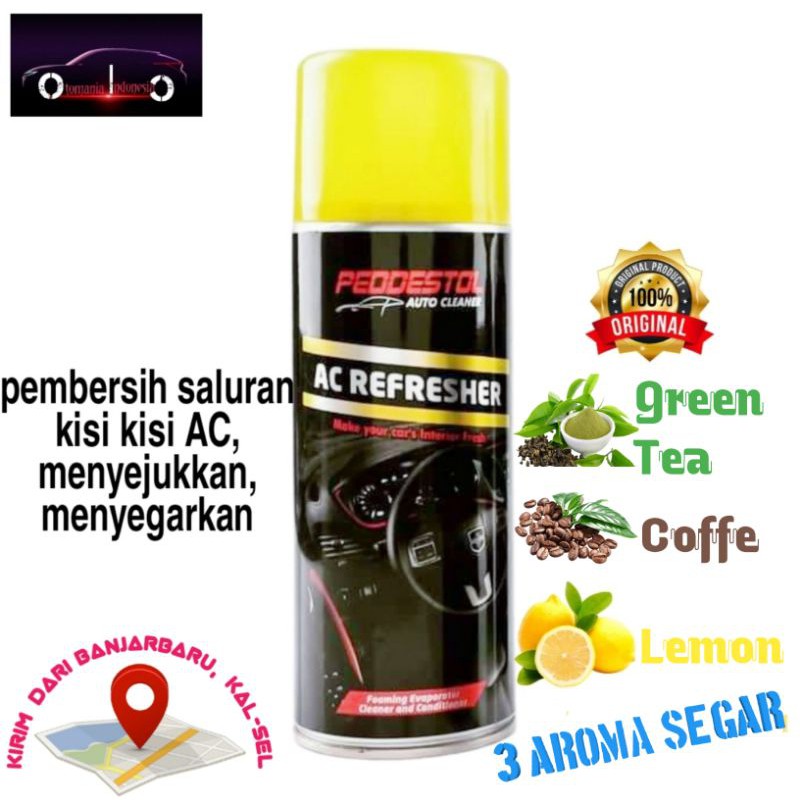 PEDDESTOL AC REFRESHER / PEMBERSIH AC MOBIL MURAH KUALITAS PREMIUM SEGAR