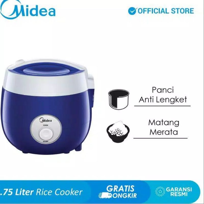 Rice Cooker Midea MRM-2001B - BIRU
