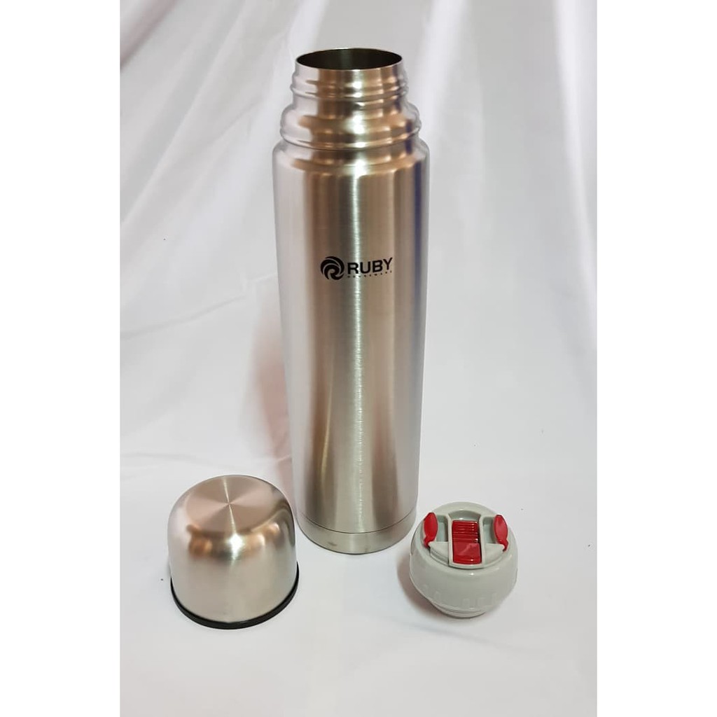 Botol Termos Vacuum Flask Ruby 1 Liter