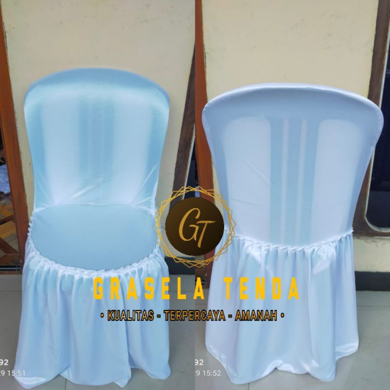 Sarung Kursi napolly plastik POLOS