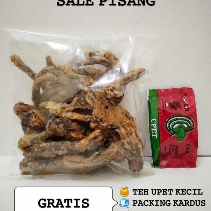 

PROMO Cemilan Sale Pisang GRATIS Teh Upet Khas Cirebon