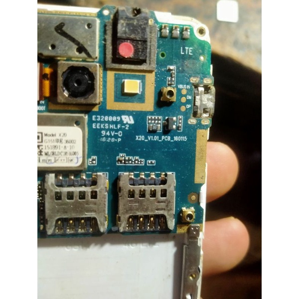 mesin hp Andromax A A16C3H versi android x20 normal udh tested