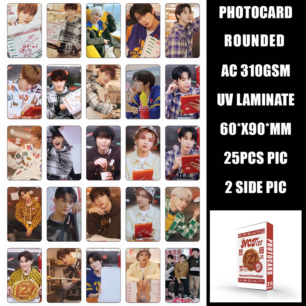 (2 SISI) PHOTOCARD NCT DREAM GLITCH MODE DAN SEASONS GREETING 2022 PREMIUM