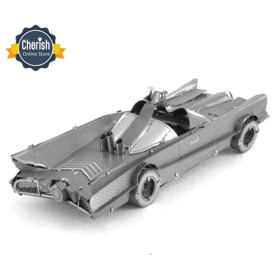 Puzzle 3D Metal Batman CLASSIC BATMOBILE Puzzle Miniatur MB-055