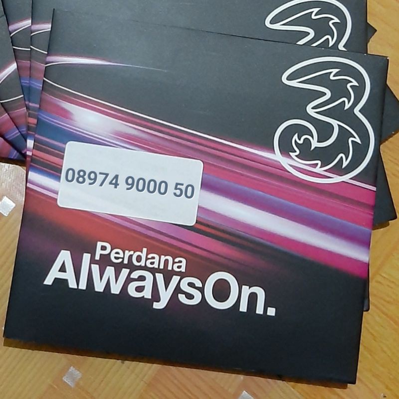 nomor cantik kartu perdana tri 11 digit rapi