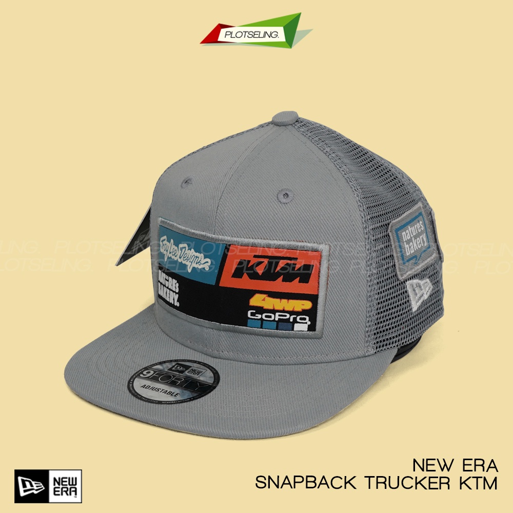 Topi SNAPBACK TRUCKER KTM Topi Distro Pria Dewasa Wanita Jaring Motocross Trail Racing Team Cap Go Pro Troy Lee Designs TLD Premium Grade Abu Hitam Navy Ukuran Pria Wanita Dewasa Unisex