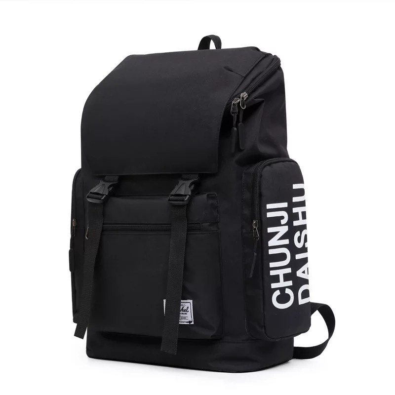 Charyatink - Diskon!! Backpack Ransel Pria Wanita laptop Tas Sekolah Gaya Korea Fashion Distro Cowok Keren