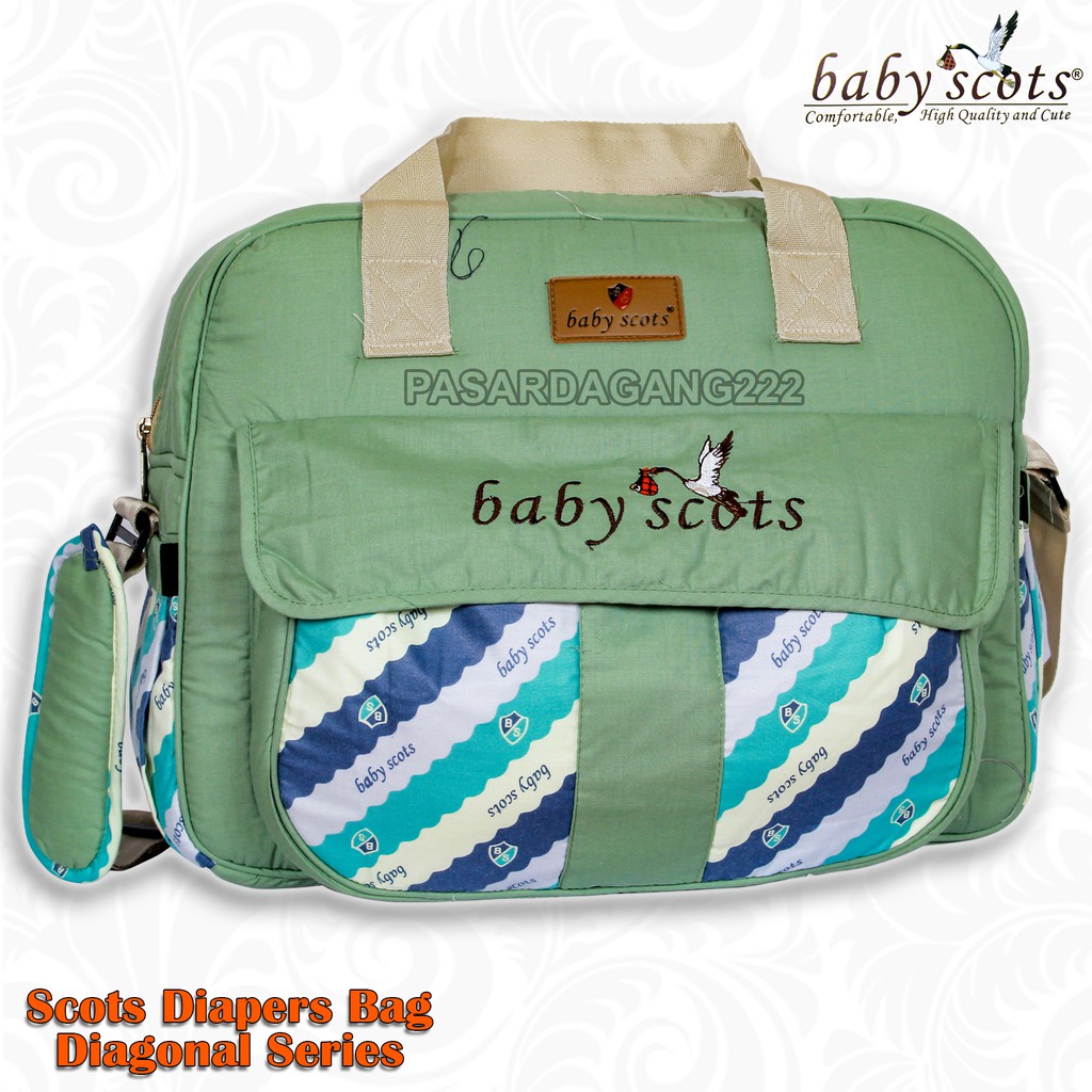 TAS BESAR SCOTS DIAPERS BAG DIAGONAL SERIES