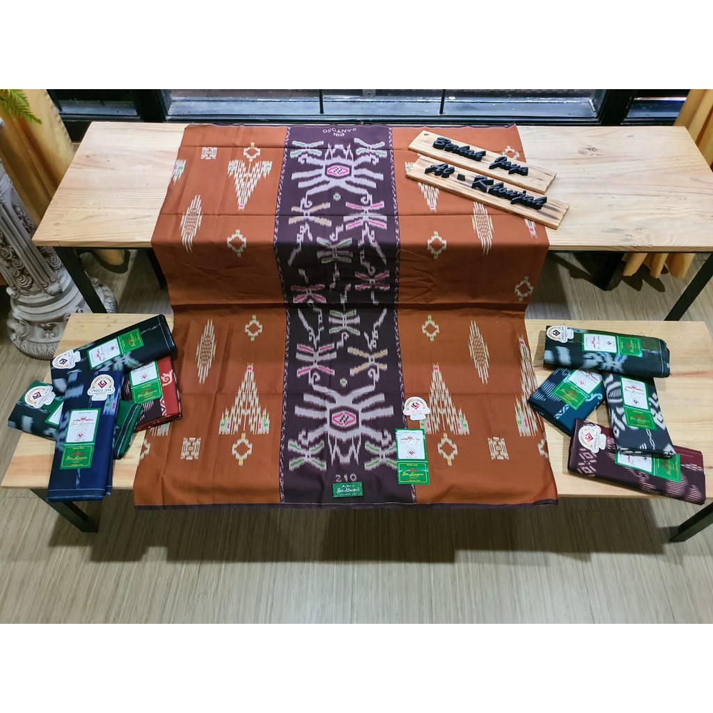 Sarung Tenun Anak Bin Santoso Al Maidah by Unggul Jaya