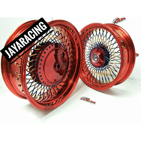 Barang Velg Custom Lowrider Ring 14 450 300 Beat Scoopy Vario sepaket komplit Kualitas
