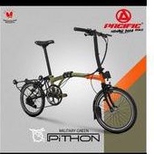 Sepeda lipat pacific pithon 16 inch