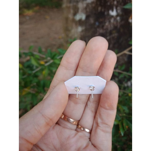 premium anting tindik emas putih asli anting tindik bayi emas asli anting tindik simple anting