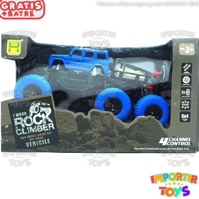 MOBIL RC OFF ROAD 6 RODA BESAR MAINAN ANAK TOYS CAR
