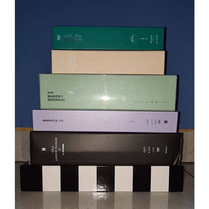 [DVD BTS] 3rd Muster, 4th Muster, 2020 SG, Memories of 2018, SumPack 2019, 6th ARMY Kit.