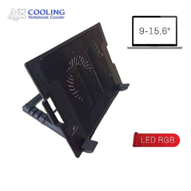 Cooling pad bundling ace cooling ergostand high speed 15,6inch + cooler fan vacuum ncv001