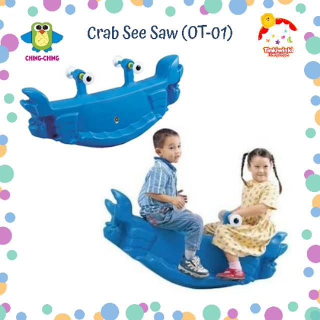 Jungkat Jungkit Anak Ching-ching Crab See Saw (OT-01)